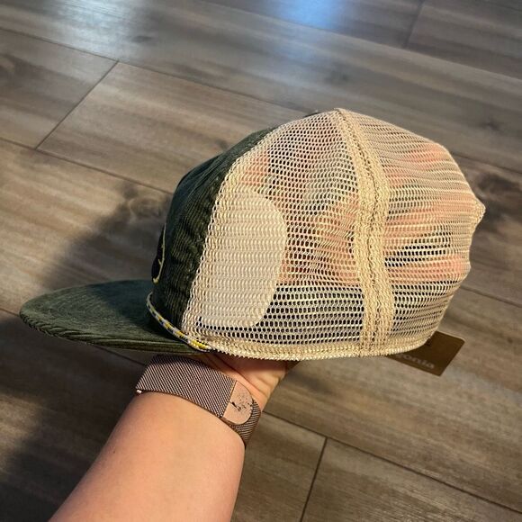 Patagonia Green Corduroy Athletic Casual SnapBack Hat - Picture 6 of 6